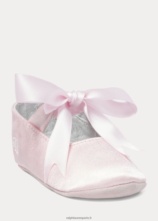 pantoufle briley satin mary jane 46T60T10043 bébé Ralph Lauren
