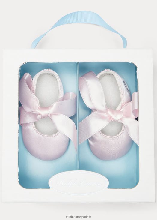pantoufle briley satin mary jane 46T60T10043 bébé Ralph Lauren