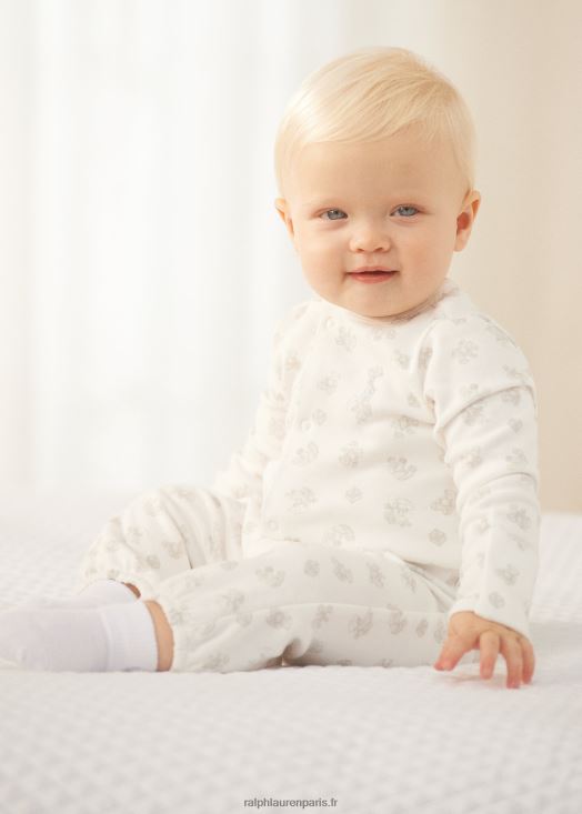 combinaison de robe convertible en coton 46T60T8178 bébé Ralph Lauren - Cliquez sur l'image pour la fermer
