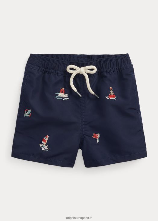 maillot de bain voyageur 46T60T7936 bébé Ralph Lauren marine de newport