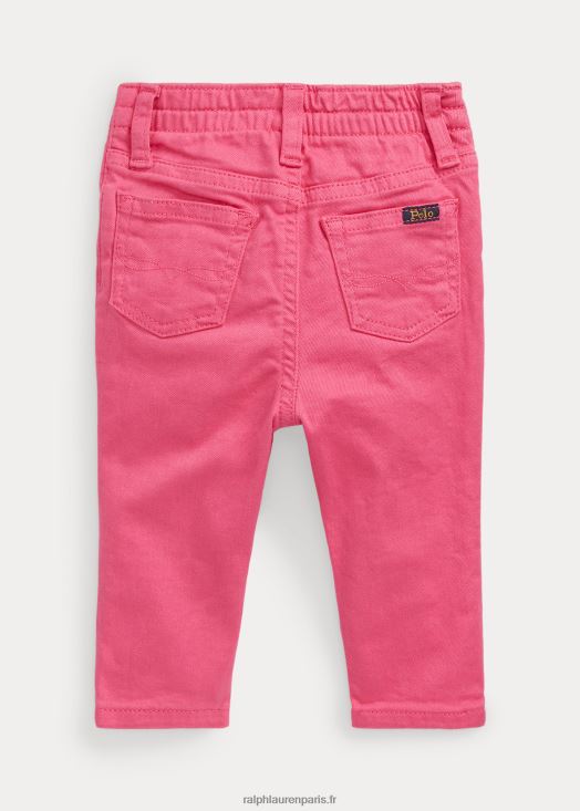jean stretch 46T60T7963 bébé Ralph Lauren fleurs du désert