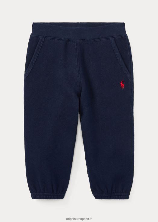 pantalon de survêtement polaire 46T60T7981 bébé Ralph Lauren marine de croisière