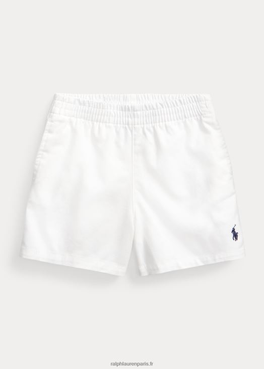 short chino extensible 46T60T7902 bébé Ralph Lauren blanc