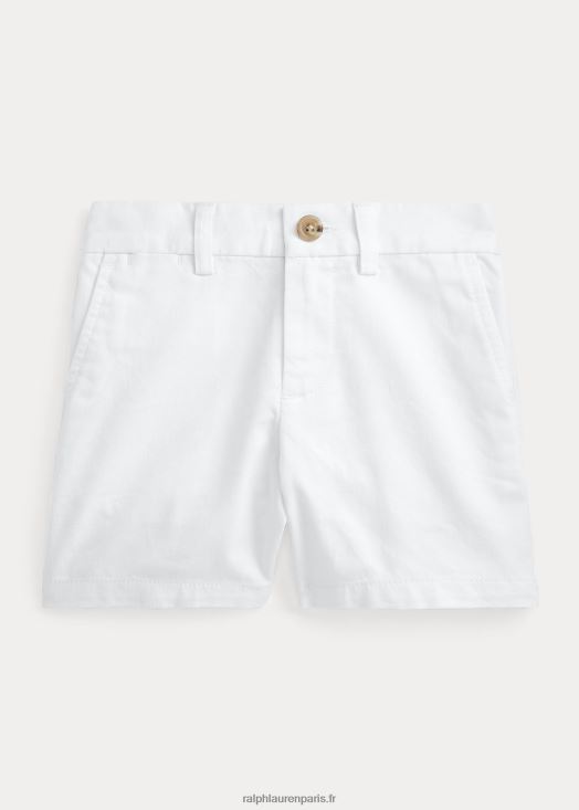 short chino extensible 46T60T7907 bébé Ralph Lauren blanc