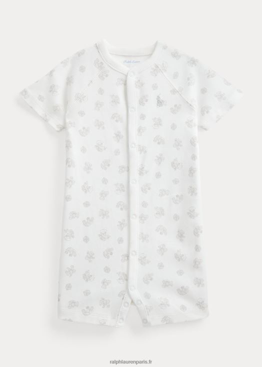 short en coton interlock 46T60T8155 bébé Ralph Lauren