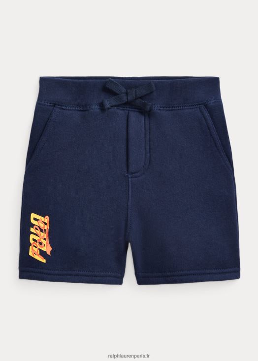 short en molleton à logo 46T60T8288 bébé Ralph Lauren marine de croisière