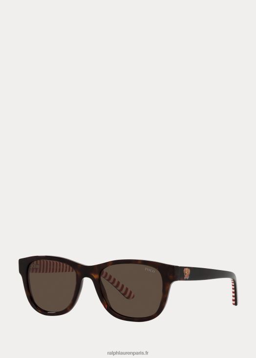 lunettes de soleil polo ours 46T60T6297 enfants Ralph Lauren la havane sombre