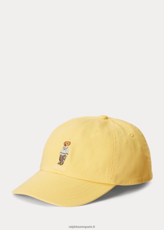 casquette chino polo bear 46T60T5794 enfants Ralph Lauren maïs jaune