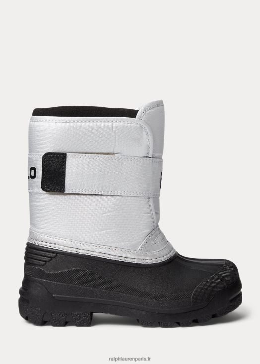 botte everlee doublée de polaire 46T60T6701 enfants Ralph Lauren argent nylon noir