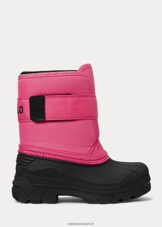 botte everlee doublée de polaire 46T60T7650 enfants Ralph Lauren baja rose nylon noir