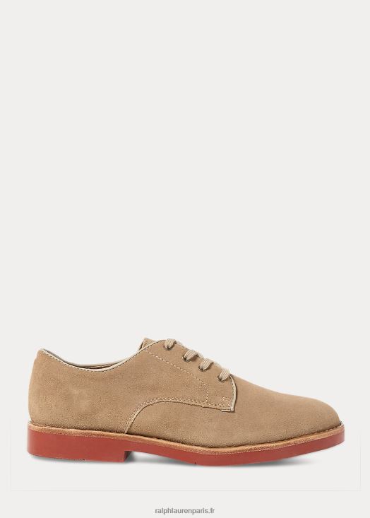 richelieu barton en daim 46T60T6384 enfants Ralph Lauren sale buck coulé