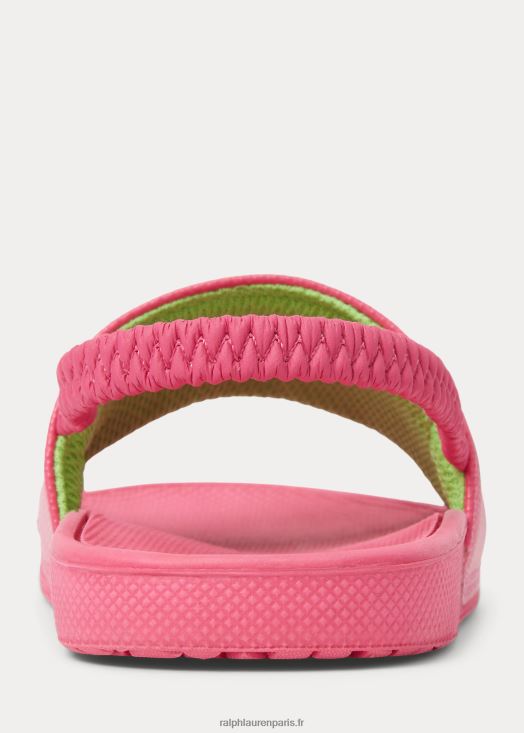 toboggan poney cayson polo 46T60T7261 enfants Ralph Lauren rose baja/citron