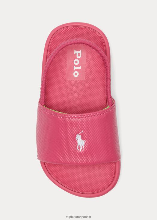 toboggan poney cayson polo 46T60T7261 enfants Ralph Lauren rose baja/citron