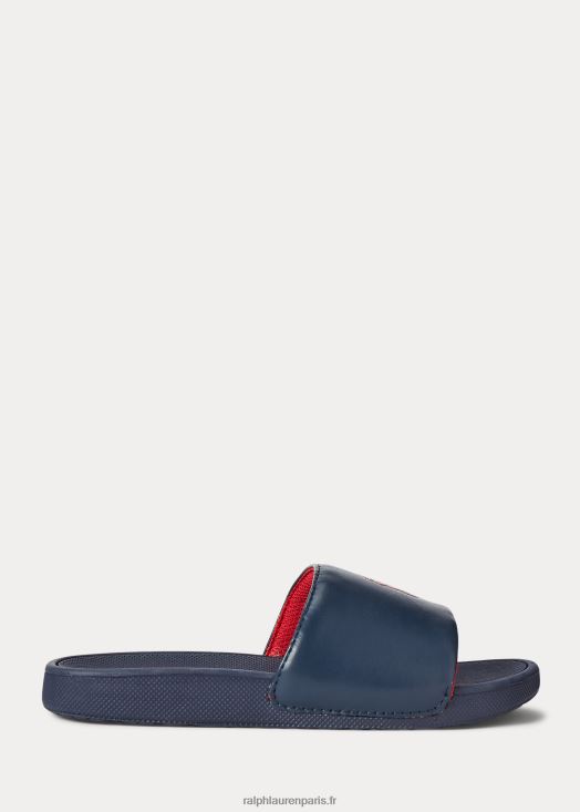 toboggan poney cayson polo 46T60T9890 enfants Ralph Lauren marine avec rouge