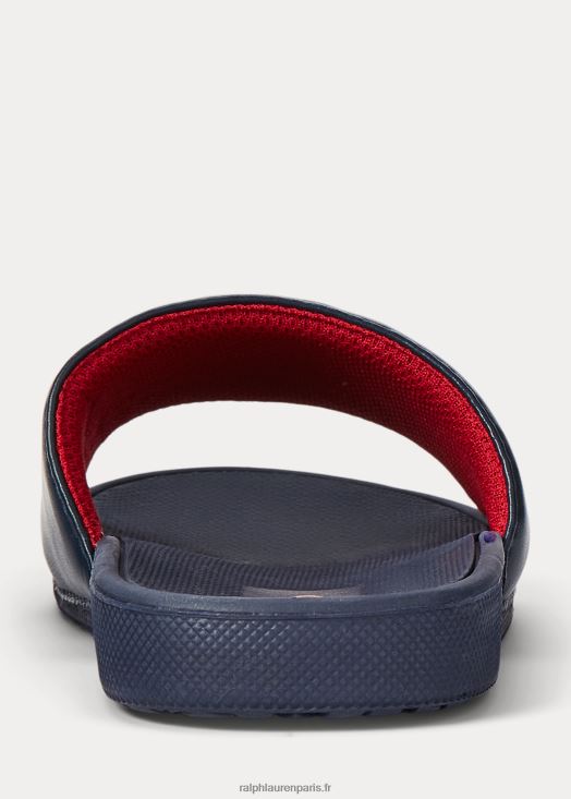 toboggan poney cayson polo 46T60T9890 enfants Ralph Lauren marine avec rouge