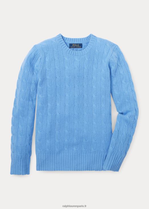 l'iconique pull en cachemire torsadé 46T60T6213 enfants Ralph Lauren nouveau champ de litière