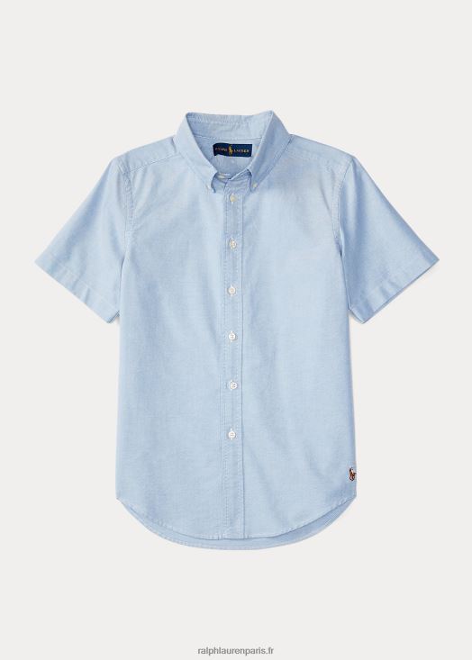 chemise d'uniforme en coton blake 46T60T6254 enfants Ralph Lauren bsr bleu