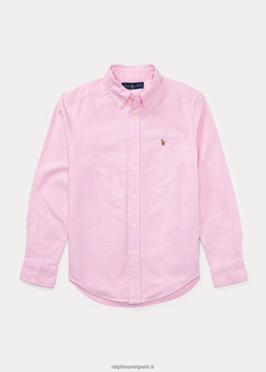 la chemise oxford iconique 46T60T6067 enfants Ralph Lauren nouvelle rose