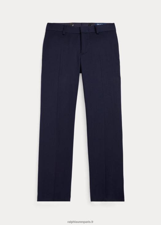 pantalon en sergé de laine 46T60T5869 enfants Ralph Lauren marine classique