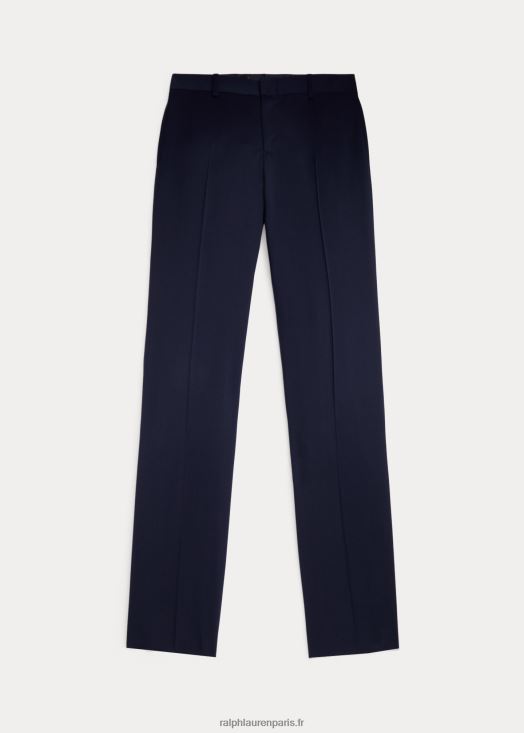 pantalon en sergé de laine 46T60T6248 enfants Ralph Lauren marine classique