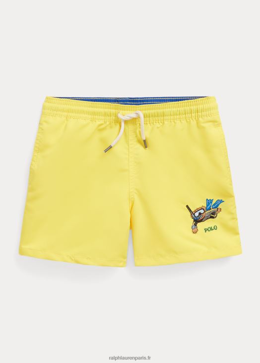 maillot de bain traveller polo bear 46T60T5799 enfants Ralph Lauren écrasement de citron