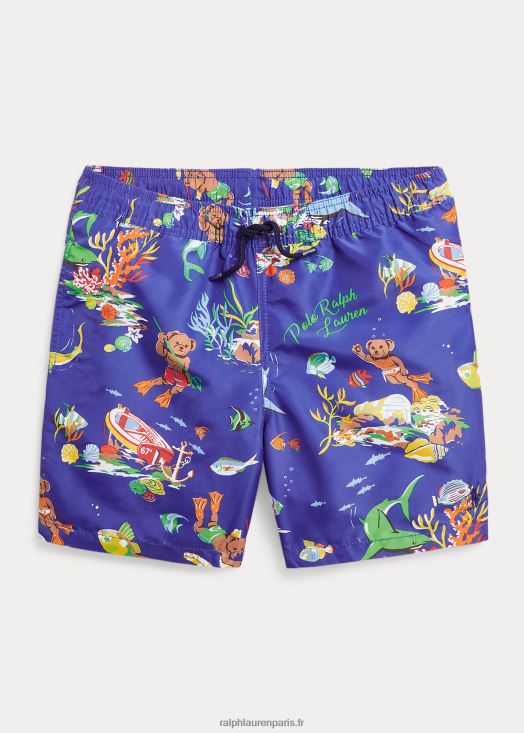 maillot de bain traveller polo bear 46T60T6127 enfants Ralph Lauren ligues ci-dessous