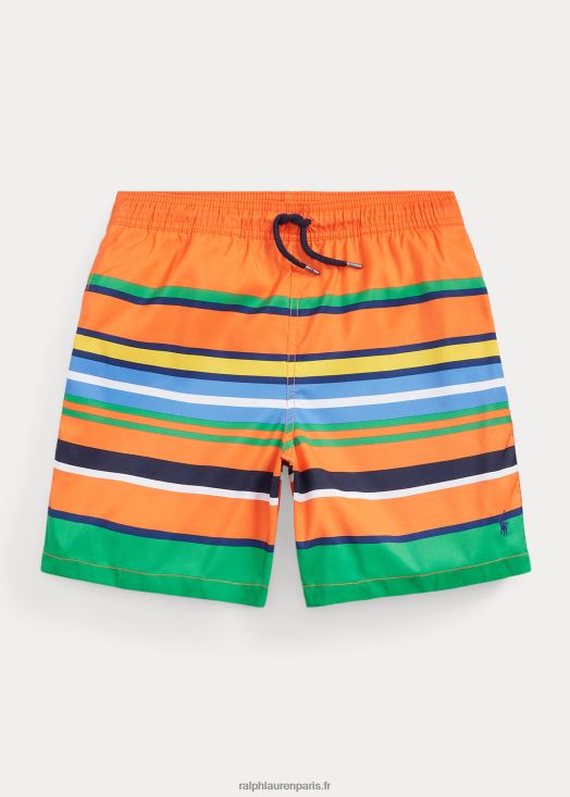 maillot de bain voyageur 46T60T6158 enfants Ralph Lauren bande de sommet orange