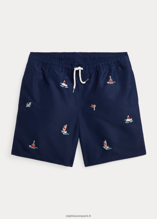 maillot de bain voyageur 46T60T6178 enfants Ralph Lauren marine de newport