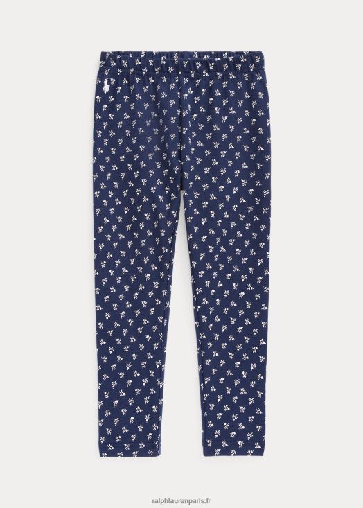 legging en jersey stretch à fleurs 46T60T7413 enfants Ralph Lauren lillie bud imprimé emballé