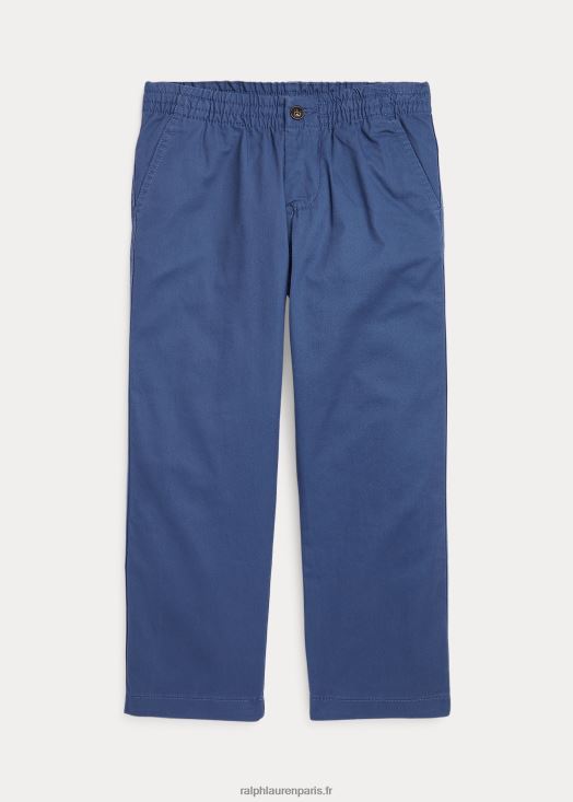 pantalon chino stretch polo prepster 46T60T6512 enfants Ralph Lauren marine de nuit