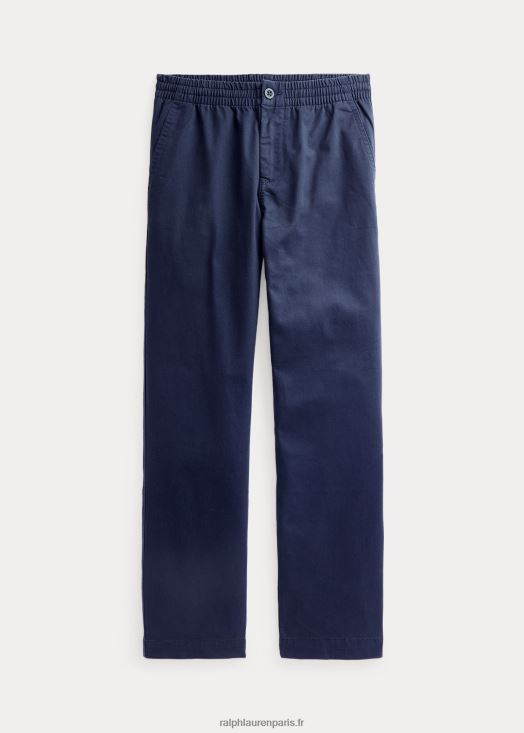 pantalon chino stretch polo prepster 46T60T6566 enfants Ralph Lauren marine de newport