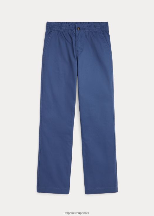 pantalon chino stretch polo prepster 46T60T6568 enfants Ralph Lauren marine de nuit