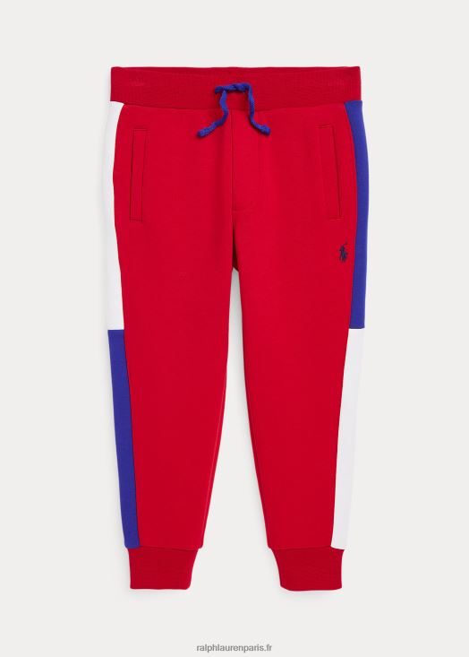 pantalon de jogging à double maille 46T60T9779 enfants Ralph Lauren multi rouge rl2000