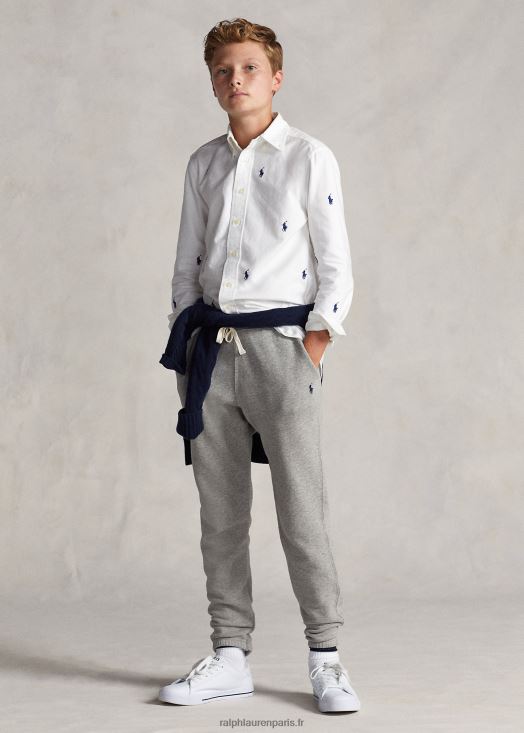 pantalon de jogging en molleton 46T60T6052 enfants Ralph Lauren bruyère sport foncé