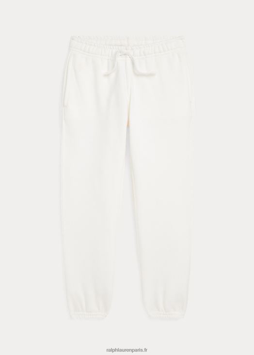 pantalon de jogging en molleton 46T60T7386 enfants Ralph Lauren lavage de pont blanc