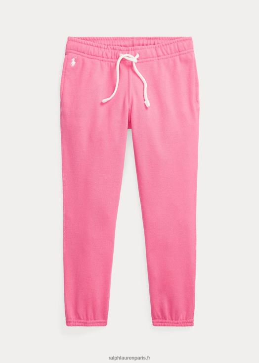 pantalon de jogging en molleton 46T60T7387 enfants Ralph Lauren rose du désert