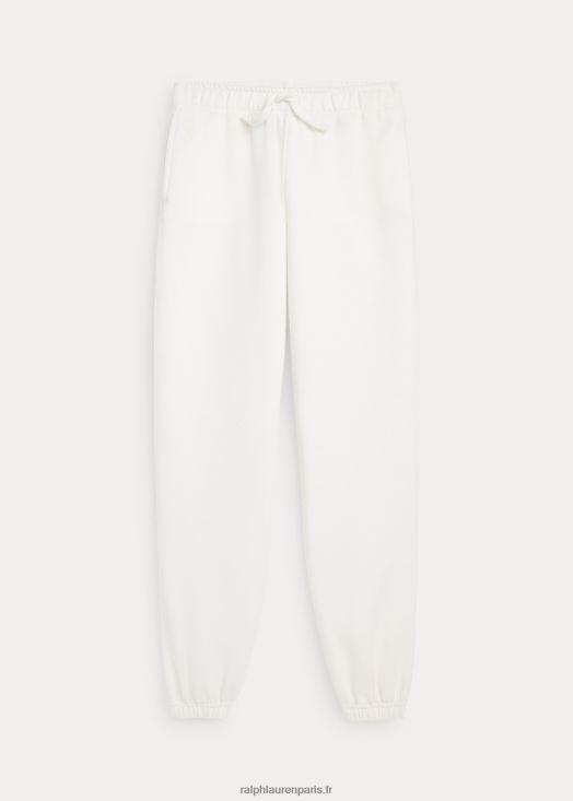 pantalon de jogging en molleton 46T60T7549 enfants Ralph Lauren lavage de pont blanc