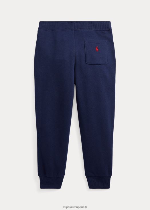 pantalon de jogging en molleton à logo 46T60T6451 enfants Ralph Lauren marine de croisière