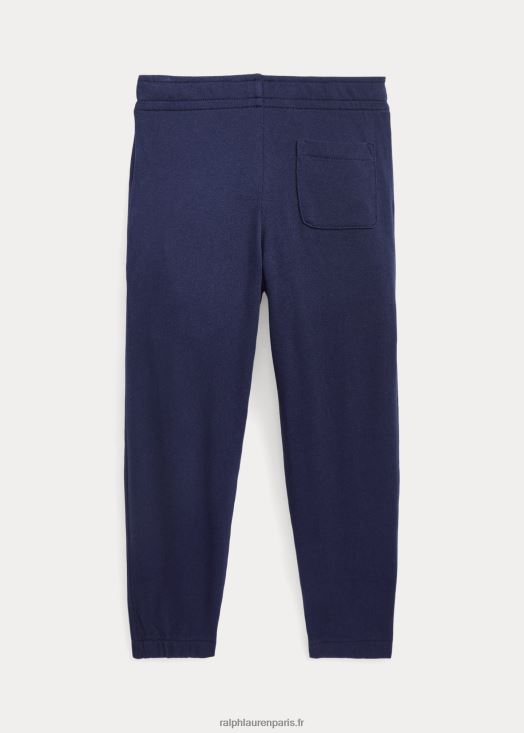 pantalon de jogging en molleton à logo 46T60T6466 enfants Ralph Lauren marine de newport