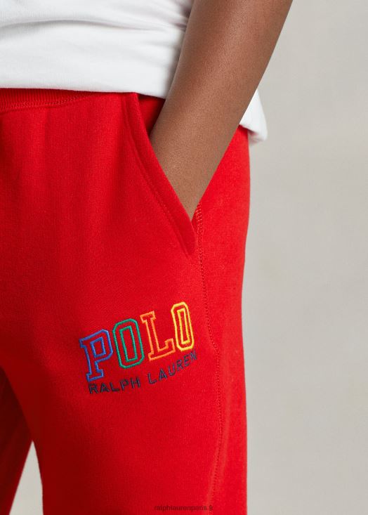 pantalon de jogging en molleton à logo 46T60T6564 enfants Ralph Lauren rl 200 rouge