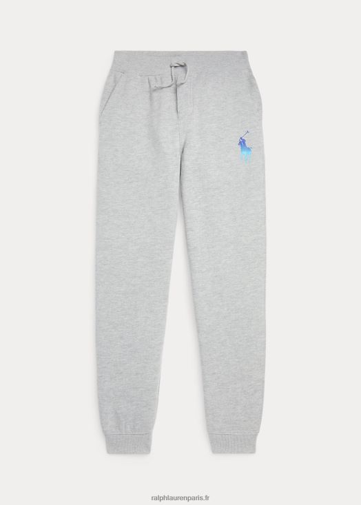 pantalon de jogging en polaire big pony ombré 46T60T6640 enfants Ralph Lauren andover bruyère