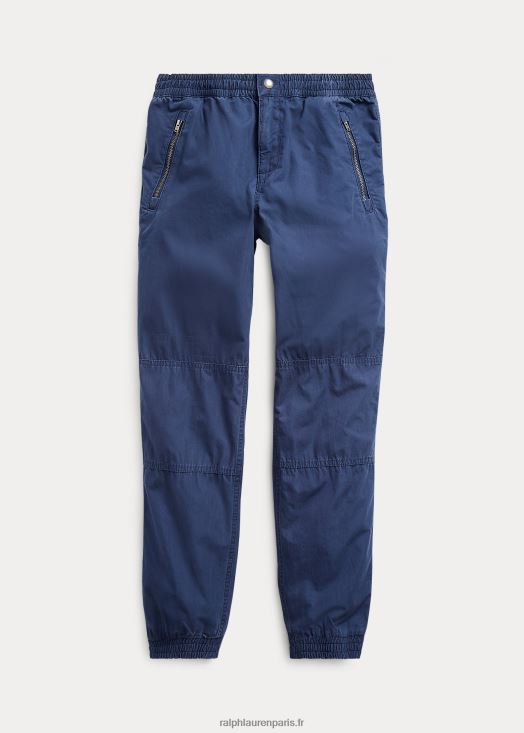 pantalon de jogging en popeline de coton 46T60T6047 enfants Ralph Lauren marine de newport