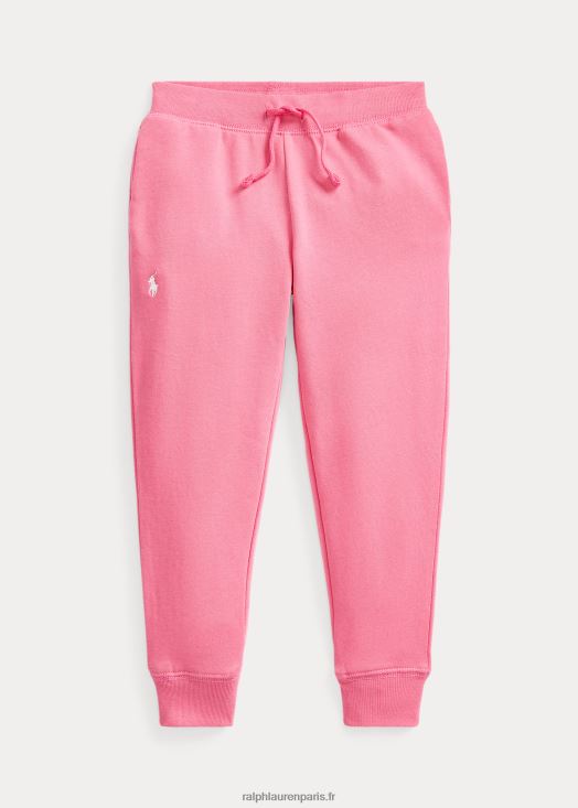 pantalon de jogging en tissu éponge spa 46T60T7393 enfants Ralph Lauren rose du désert