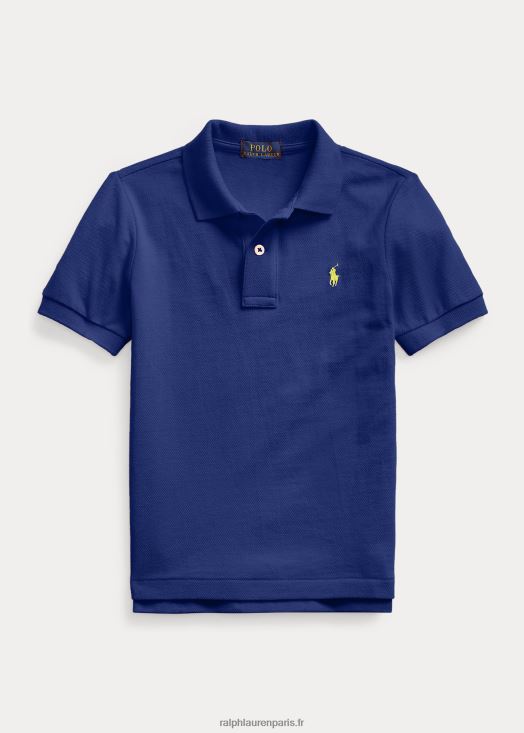 le polo iconique en maille 46T60T5676 enfants Ralph Lauren chute royale