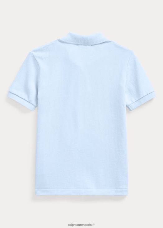 le polo iconique en maille 46T60T5680 enfants Ralph Lauren bureau bleu