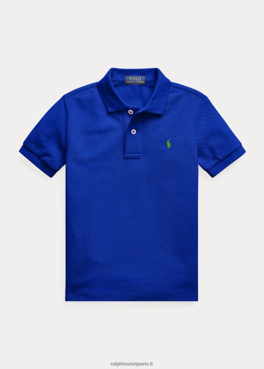le polo iconique en maille 46T60T5701 enfants Ralph Lauren étoile saphir