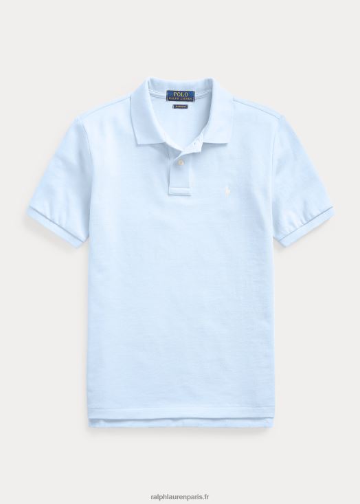 le polo iconique en maille 46T60T6022 enfants Ralph Lauren bureau bleu