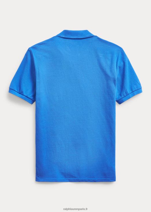 le polo iconique en maille 46T60T6025 enfants Ralph Lauren nouveau bleu iris