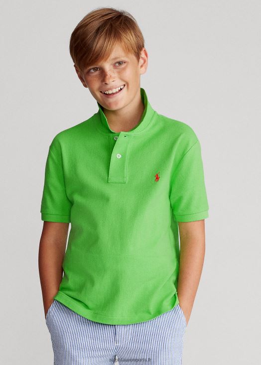 le polo iconique en maille 46T60T6028 enfants Ralph Lauren kiwi citron vert