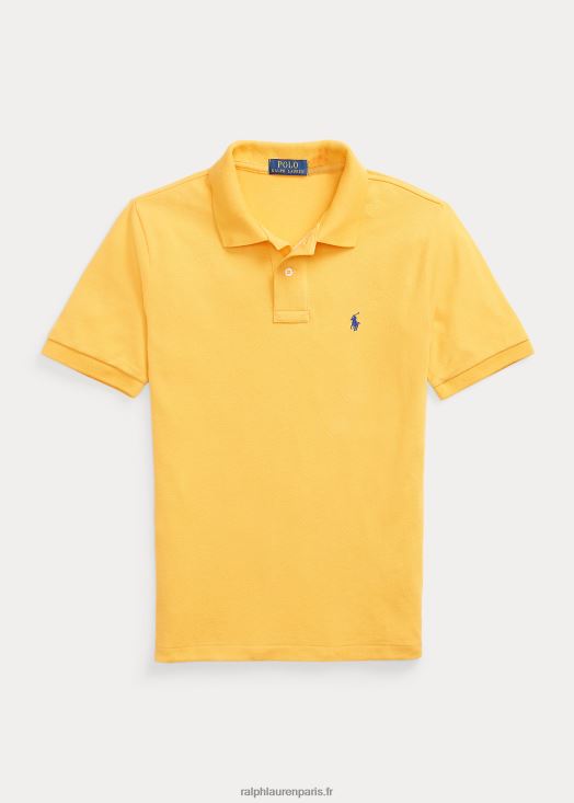 le polo iconique en maille 46T60T6032 enfants Ralph Lauren clairon d'or